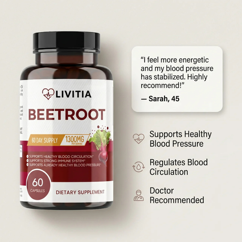 Livitia Beetroot Powder Capsule