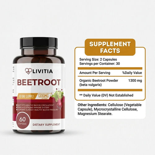 Livitia Beetroot Powder Capsule